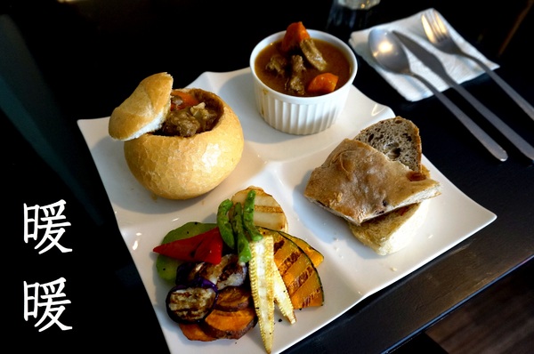 暖暖食飲：[大安] 暖暖食飲：吃了讓人心暖暖的咖哩麵包盅