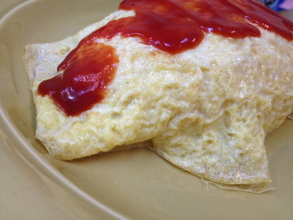 澤川蛋包飯:<小吃>澤川蛋包飯-經濟實惠的小店面,一個銅板吃飽飽