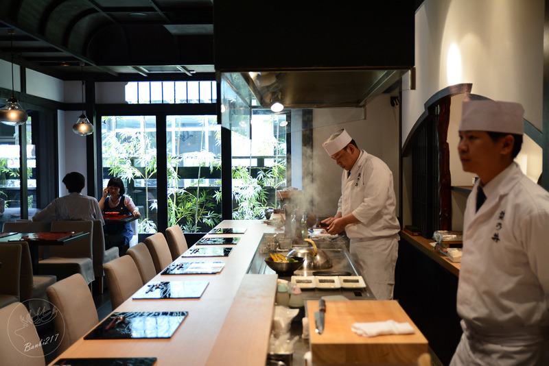 Banbi217 美食旅遊: 鐵板懷石染乃井 高級精緻日本料理,鐵板牛排.球形握壽司.生魚片(捷運中山站、台北中山區)