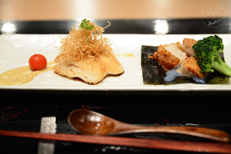 Banbi217 美食旅遊: 鐵板懷石染乃井 高級精緻日本料理,鐵板牛排.球形握壽司.生魚片(捷運中山站、台北中山區)