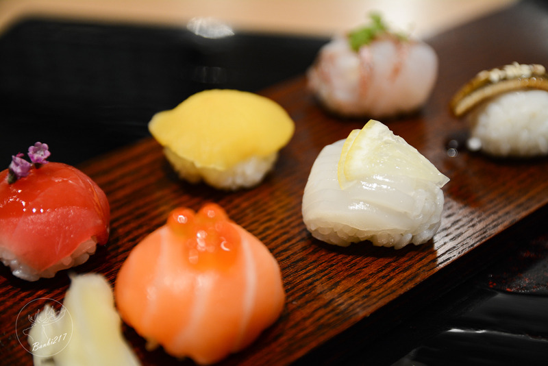 Banbi217 美食旅遊: 鐵板懷石染乃井 高級精緻日本料理,鐵板牛排.球形握壽司.生魚片(捷運中山站、台北中山區)