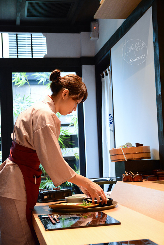 Banbi217 美食旅遊: 鐵板懷石染乃井 高級精緻日本料理,鐵板牛排.球形握壽司.生魚片(捷運中山站、台北中山區)