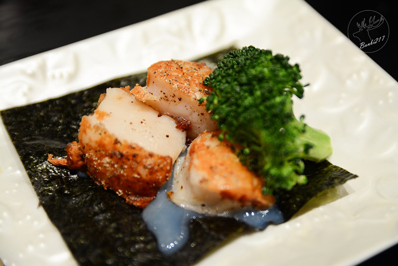 Banbi217 美食旅遊: 鐵板懷石染乃井 高級精緻日本料理,鐵板牛排.球形握壽司.生魚片(捷運中山站、台北中山區)