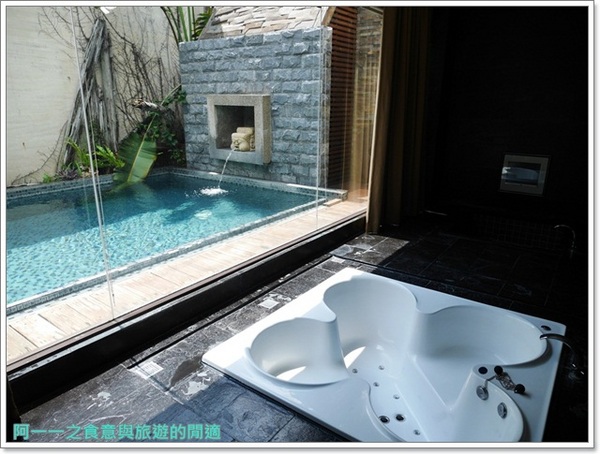 春風休閒旅館:台中住宿 春風休閒旅館Motel ~villa級的私人游泳池