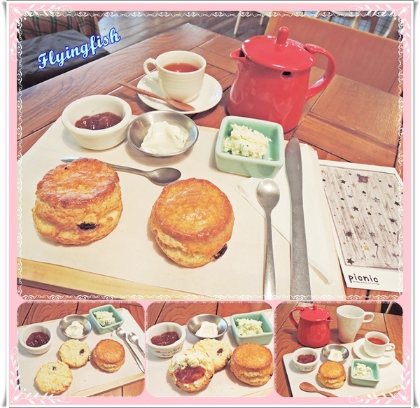 picnic野餐咖啡:✜ 讓人一吃難忘滴美味鹹派+英式司康(Scone)愜意雙重享受-「Picnic野餐咖啡」♪♫ ♩♬ ♥~…