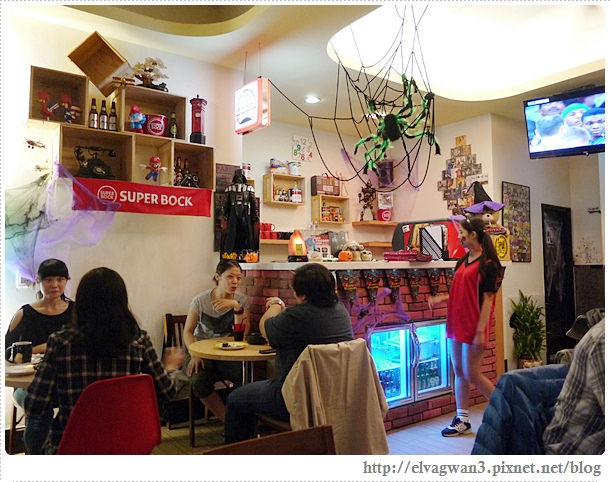 捷運板橋站-BOX DINNER-巴克斯美式小館-萬聖節-新菜單-漢堡-法士達-奶昔-墨西哥酥餅-早午餐-學生優惠-早鳥套餐-4-621-1