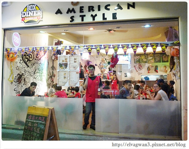 捷運板橋站-BOX DINNER-巴克斯美式小館-萬聖節-新菜單-漢堡-法士達-奶昔-墨西哥酥餅-早午餐-學生優惠-早鳥套餐-2-606-1