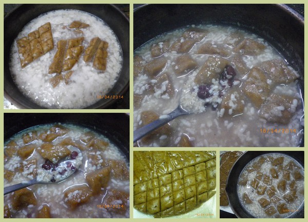 阿財客家發粿(黑糖口味):客家米食-發粿˙好吃變化多