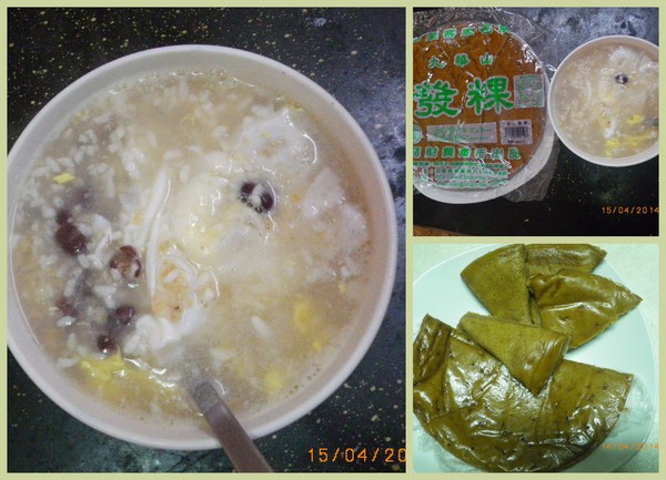 阿財客家發粿(黑糖口味):客家米食-發粿˙好吃變化多