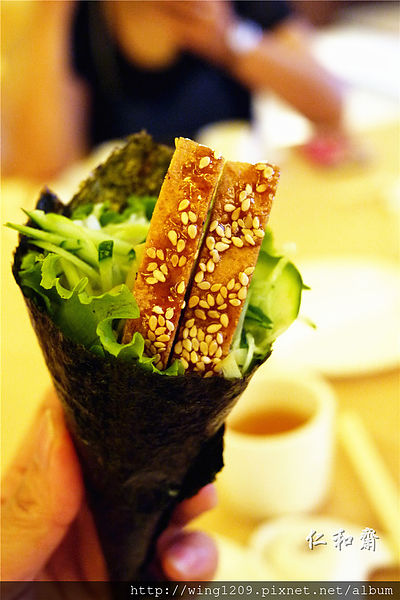 仁和齋健康素食餐行:素食也能好美味。大直美麗華周邊「仁和齋食尚喜宴會場」