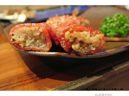 串樂燒揚酒場:【食記】oO。o○。台北 中山區 串樂燒揚酒場 串燒 烤物 蔬菜烤物 海鮮烤物 串揚 炸物 手卷壽司 wifi 野菜沙拉 食事湯品 星期五下班,小酌的好去處~明太子好像不用錢一樣放在山藥上!oO。o○。