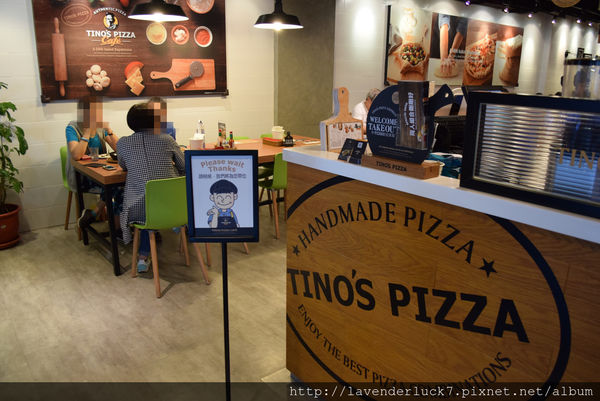 TINO'S PIZZA CAFE 堤諾比薩(莊敬門市):☆Tino's pizza沒有珍珠的遺憾用麻糬取代...
