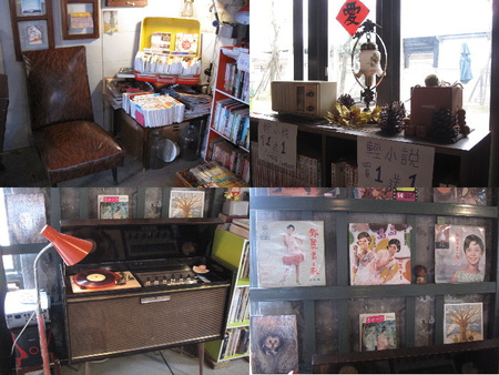 人文咖啡舊書櫃