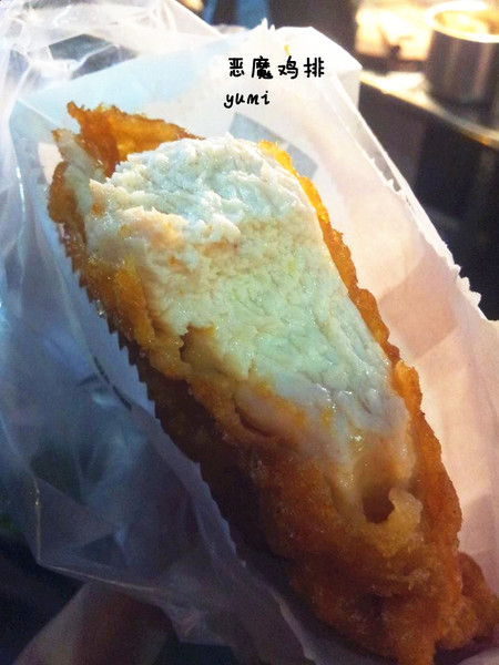 惡魔雞排：【台中食記】惡魔降臨!!超厚切超多汁的惡魔雞排@東海夜市