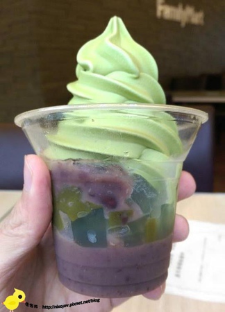 全家抹茶霜淇淋~宇治金時聖代~全國門市