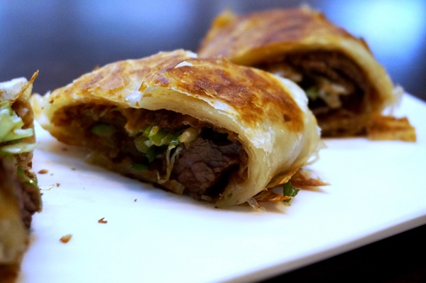 海餃七號(興安門市):海餃七號 - 七彩手工水餃.湯包 ~ 推薦牛肉捲餅