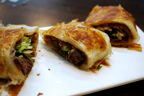 海餃七號(興安門市):海餃七號 - 七彩手工水餃.湯包 ~ 推薦牛肉捲餅