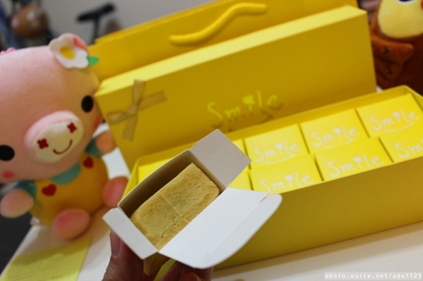 smile微笑鳳梨酥：smile微笑鳳梨酥✪伴手禮首選~第一次吃蜜餞、蛋黃口味的鳳梨酥~103.05.01
