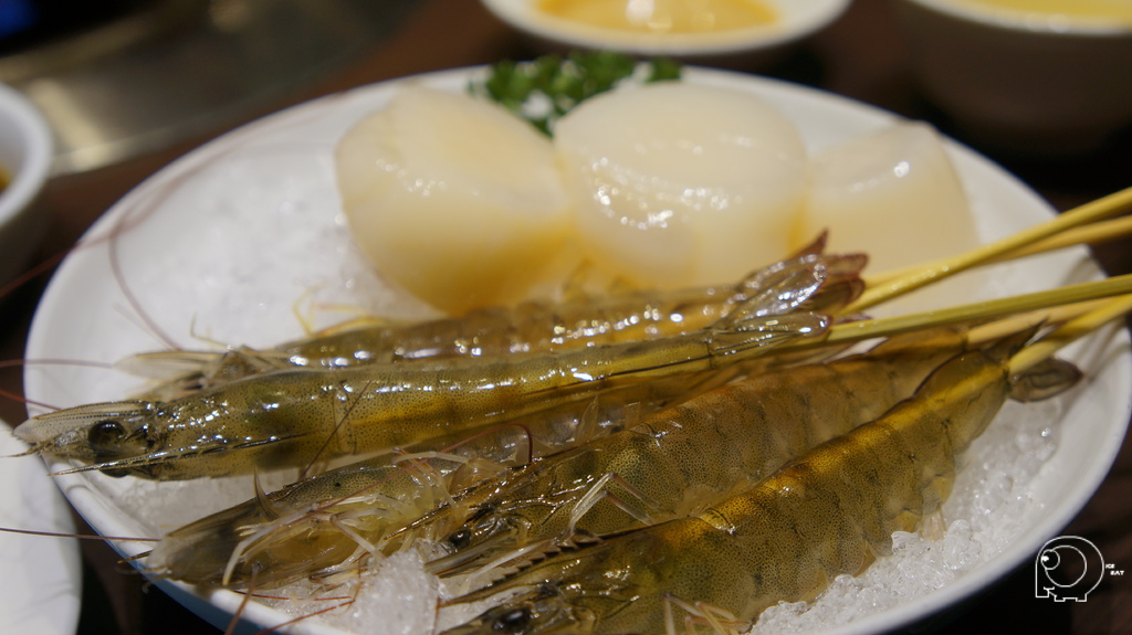 白玉貝&活沙蝦