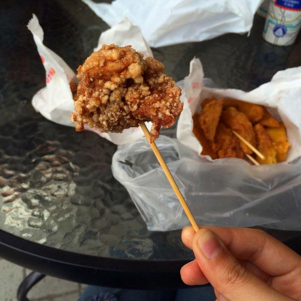 新化葉麥克炸雞：[台南]廟口前的排隊美食 新化藥膳炸雞