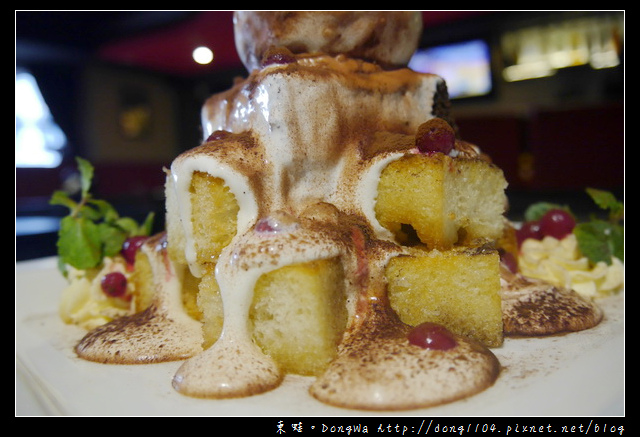 【中壢食記】班格斯西式餐館。蘋果紅酒櫻桃鴨。蜜糖布朗尼吐司金磚
