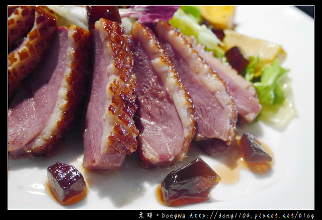 【中壢食記】班格斯西式餐館。蘋果紅酒櫻桃鴨。蜜糖布朗尼吐司金磚