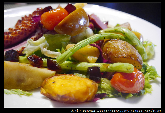 【中壢食記】班格斯西式餐館。蘋果紅酒櫻桃鴨。蜜糖布朗尼吐司金磚
