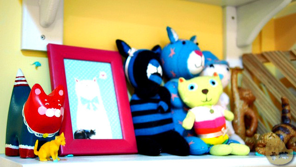 這裡有貓 caf'e:【食記】台中。《這裡有貓 caf'e》超可愛貓拉花!