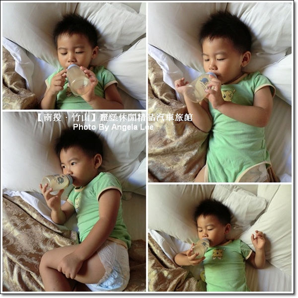 喝奶中的齊齊.jpg