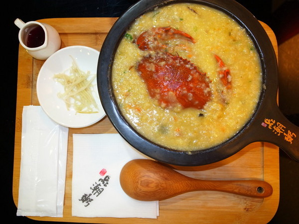 品潮粥:<台北|內湖>品潮粥*生米老火熬粥~大推美味紅蟳砂鍋粥