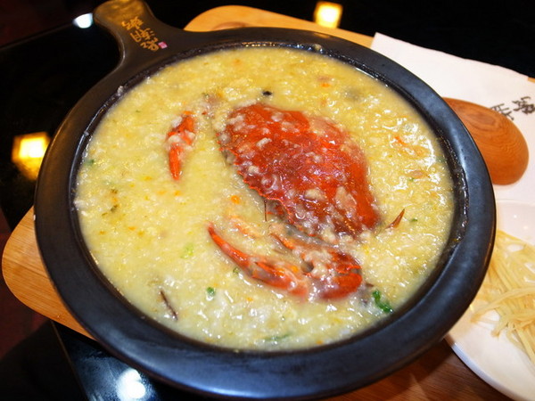 品潮粥:<台北|內湖>品潮粥*生米老火熬粥~大推美味紅蟳砂鍋粥