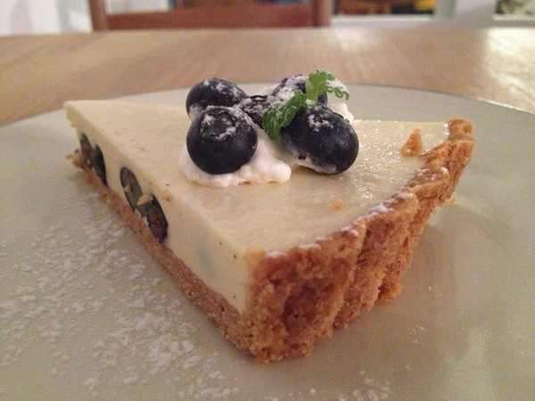 Die Flügel cafe(辛亥店):Die Flügel cafe辛亥店──四訪,念念不忘藍莓優格派