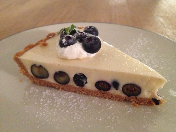 Die Flügel cafe(辛亥店):Die Flügel cafe辛亥店──四訪,念念不忘藍莓優格派