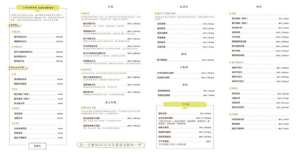 CalFit Cafe卡菲特咖啡店:CalFit Cafe卡菲特──標示卡路里的健康新選擇