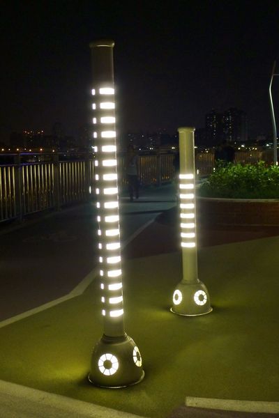 新月橋：新莊-越夜越美麗之璀璨新月橋