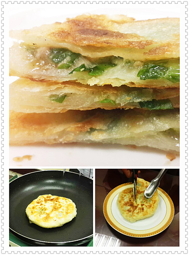 拉餅屋：【羽諾食記口碑卷4】拉餅屋~千層三星蔥&地瓜拉餅試吃