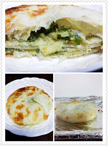 拉餅屋：【羽諾食記口碑卷4】拉餅屋~千層三星蔥&地瓜拉餅試吃