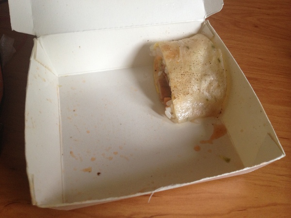 蛋餅包飯:建功二路上的蛋餅包飯──齒頰留香的極致美味!!