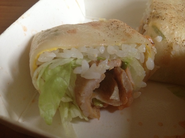 蛋餅包飯:建功二路上的蛋餅包飯──齒頰留香的極致美味!!