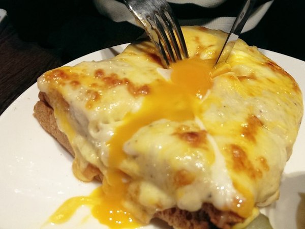 圖書館對面 Duimin cafe & deli:《中和》圖書館對面的好選擇~濃郁咖哩歐姆蛋×焗烤庫克太太×輕食早午餐@永安市場站