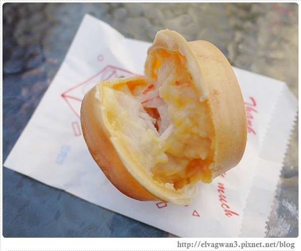 台南-南方公園-美食廣場-脆皮紅豆餅-創意多口味-14