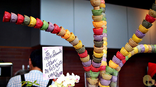 Softree 韓國蜂巢霜淇淋:【隨興食記】《Softree》韓國蜂巢霜淇淋創始店登台