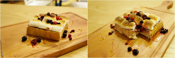 夢羅美式餐廳:松山區♬瘋世足好餐廳!美食、好酒、氣氛佳~花生醬起司牛肉堡&綜合莓果棉花糖吐司 Monroe夢羅美式餐廳