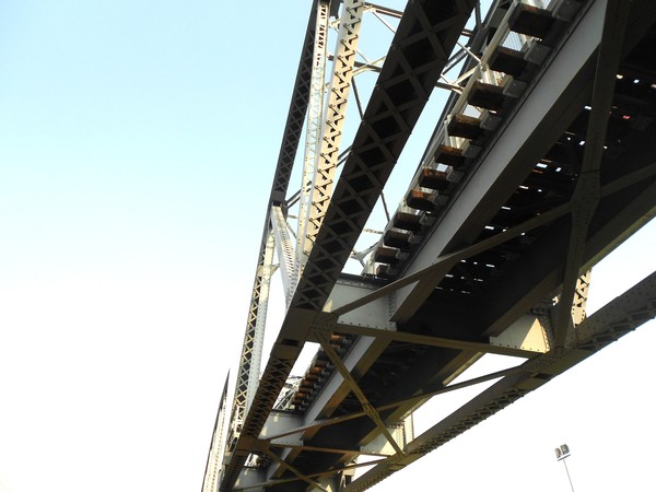 舊鐵橋天空步道：文化公車遊趣(十六)~舊鐵橋2-上橋篇