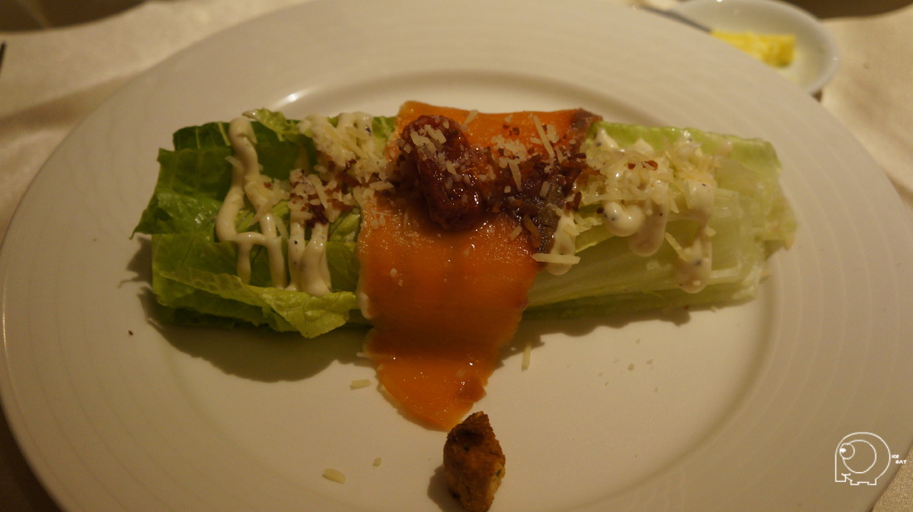 頂級挪威煙燻鮭魚凱薩沙拉