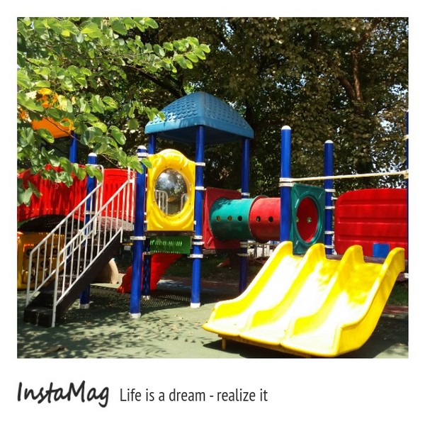 中山國小：【宜蘭景點】日月星溜滑梯~宜蘭中山國小