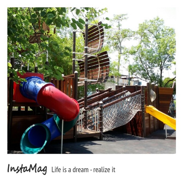 中山國小：【宜蘭景點】日月星溜滑梯~宜蘭中山國小