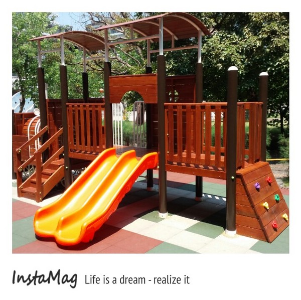 中山國小：【宜蘭景點】日月星溜滑梯~宜蘭中山國小