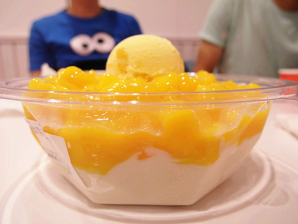 itea芒果專家:試吃【忠孝敦化】itea芒果專家。夏天到了就是要吃好美味芒果冰