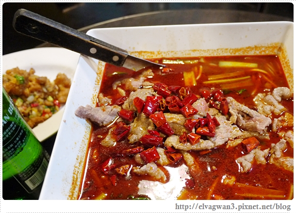 捷運西門站-鮮納肚-百元熱炒-台菜日式料理-14-水煮牛肉